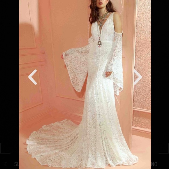 Rish Bridal Noa Wedding Dress Gown, Rish sz 1, US sz 4 - Picture 2 of 15